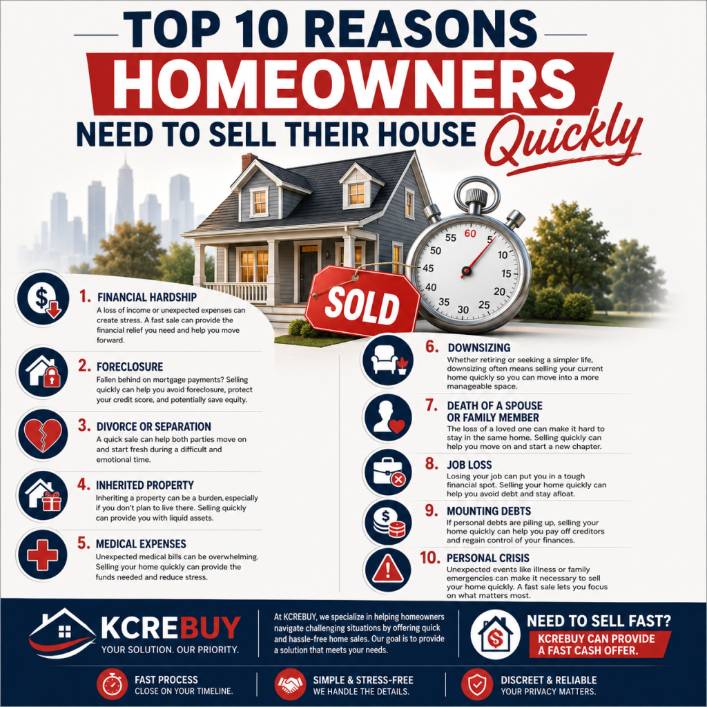 Top 10 Reasons to Sell Quickly